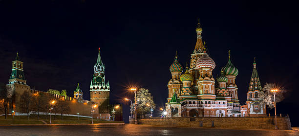 Saint Basil's Cathedral in Moscow, Russia
